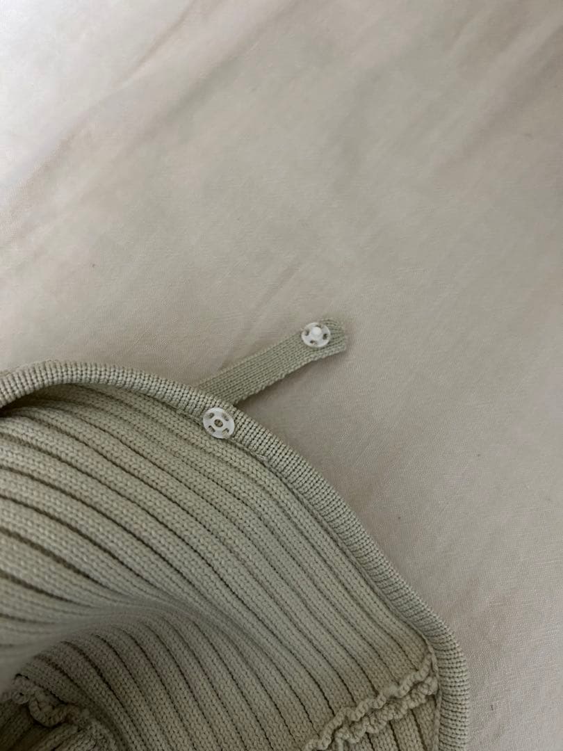 eaphi　RIB KNIT BUSTIER beige