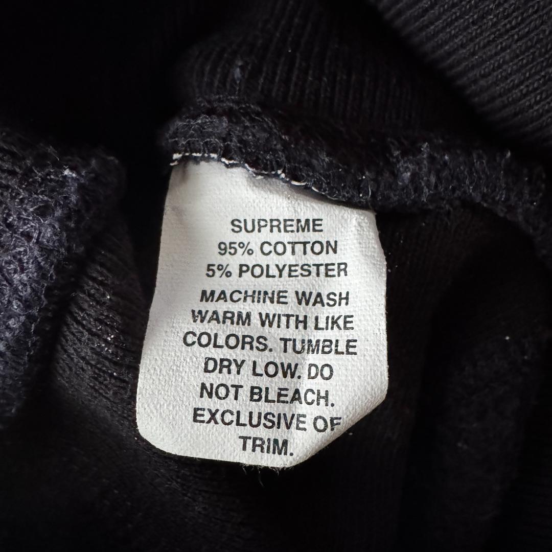 ロ*ズ様 Supreme Box Logo クルーネック スウェット 黒 カナダ