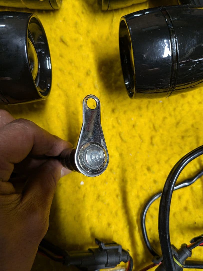 今日だけ値下げ　ハーレーツーリングモデル用　ウインカー＆フォグランプ