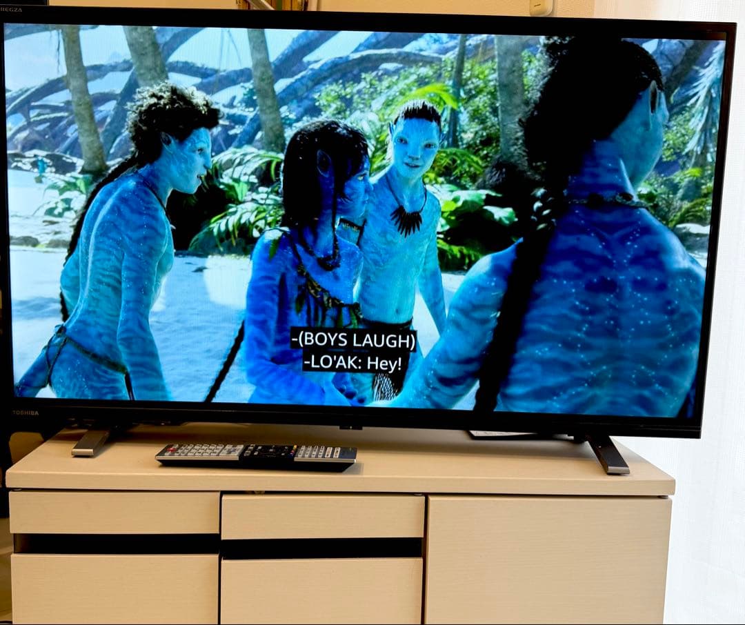 美品40型テレビ　23年製TOSHIBA 40V34 、40インチ液晶テレビ