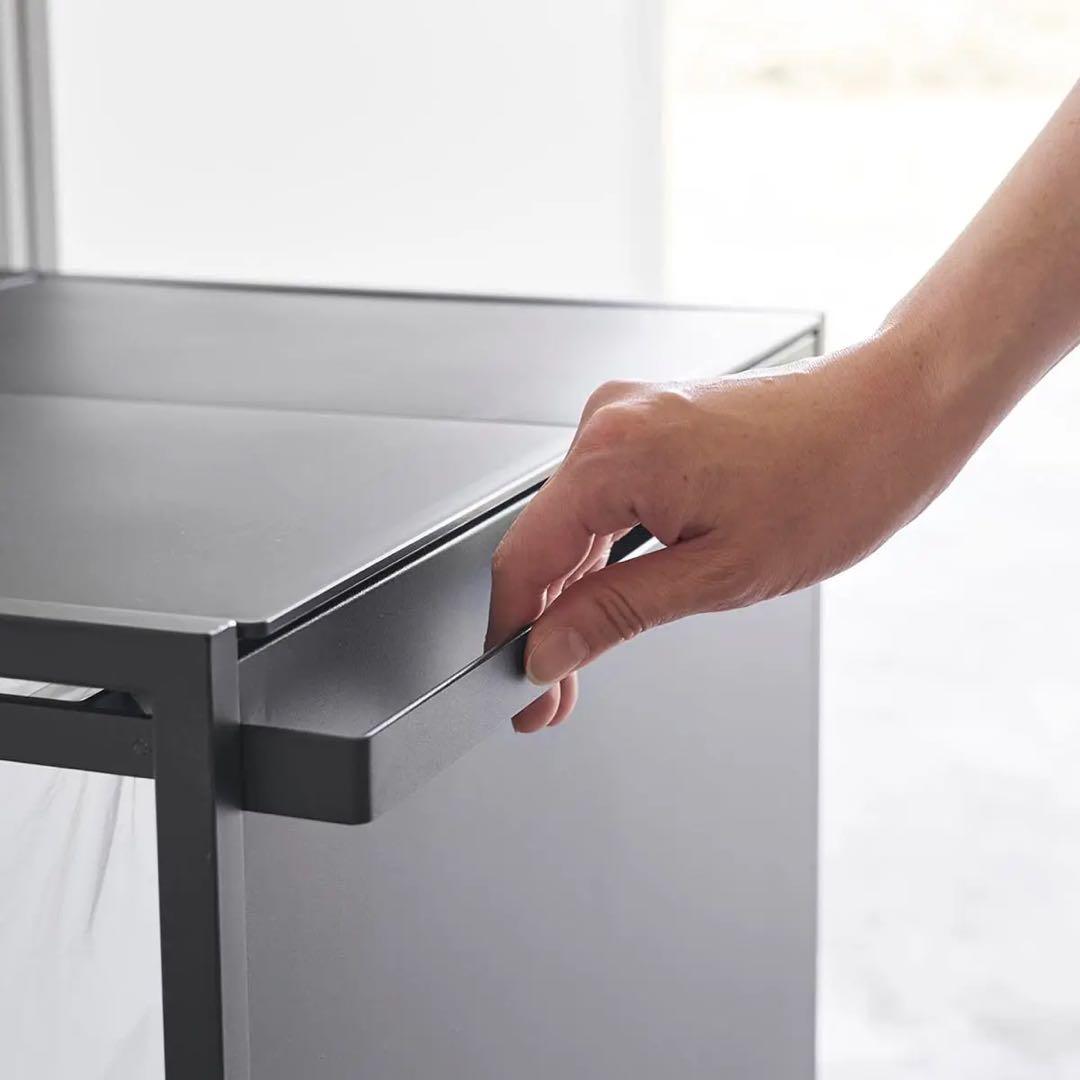 【新品】蓋付き　目隠し　分別　ダストワゴン　タワー45L 2分別