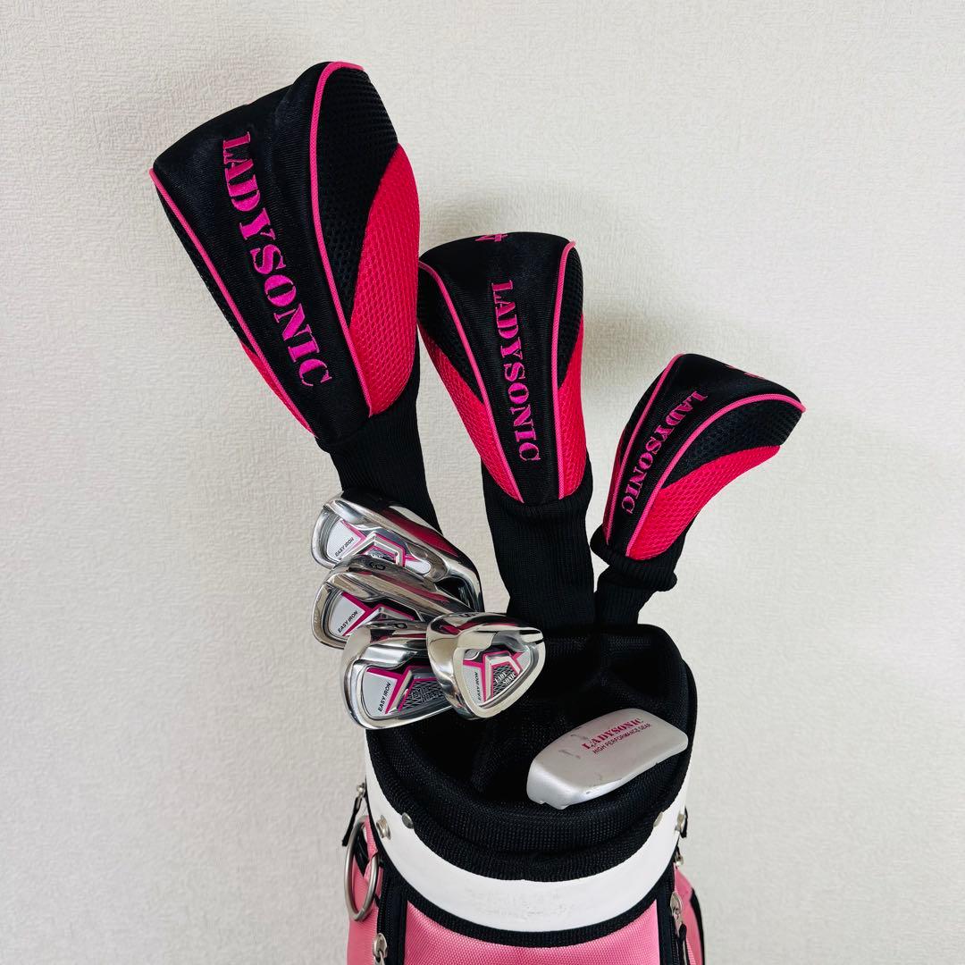 【初心者女性向け】Callaway LADYSONIC ゴルフクラブセット