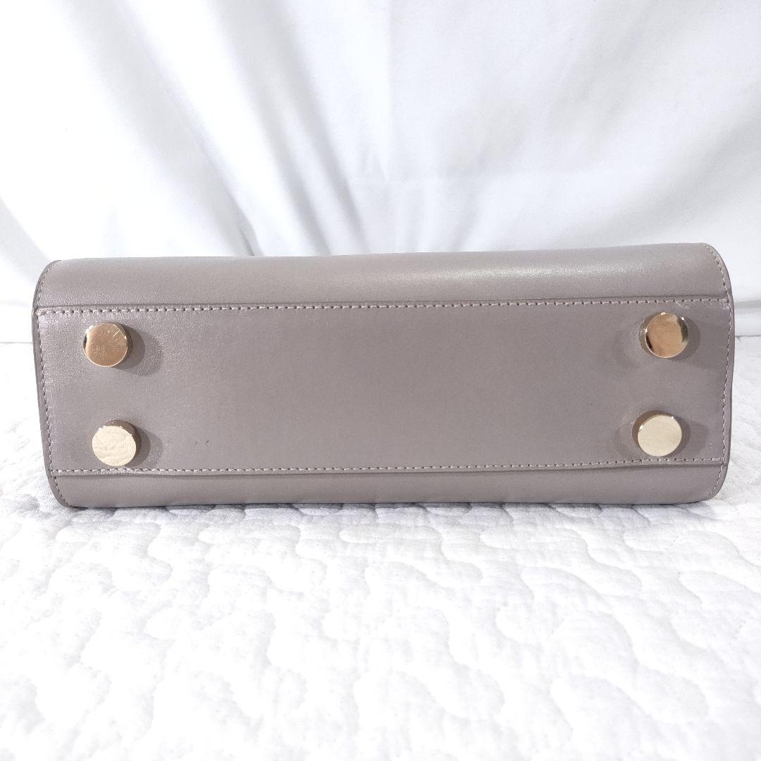 保存袋付き美品✨ジミーチュウ　ライリーS　2wayショルダーバッグ　グレージュ