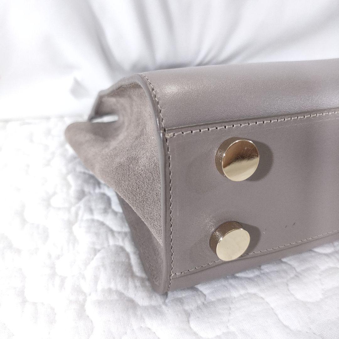 保存袋付き美品✨ジミーチュウ　ライリーS　2wayショルダーバッグ　グレージュ