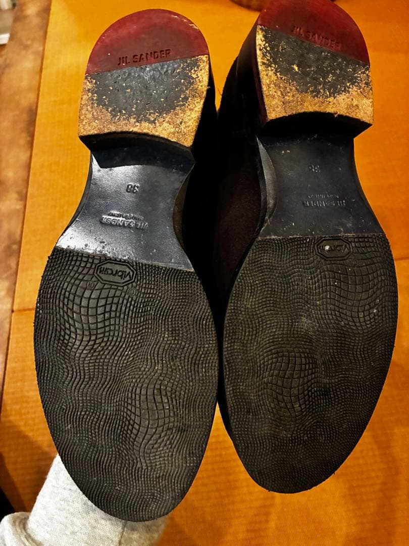 JIL SANDER　スエード ロングブーツ