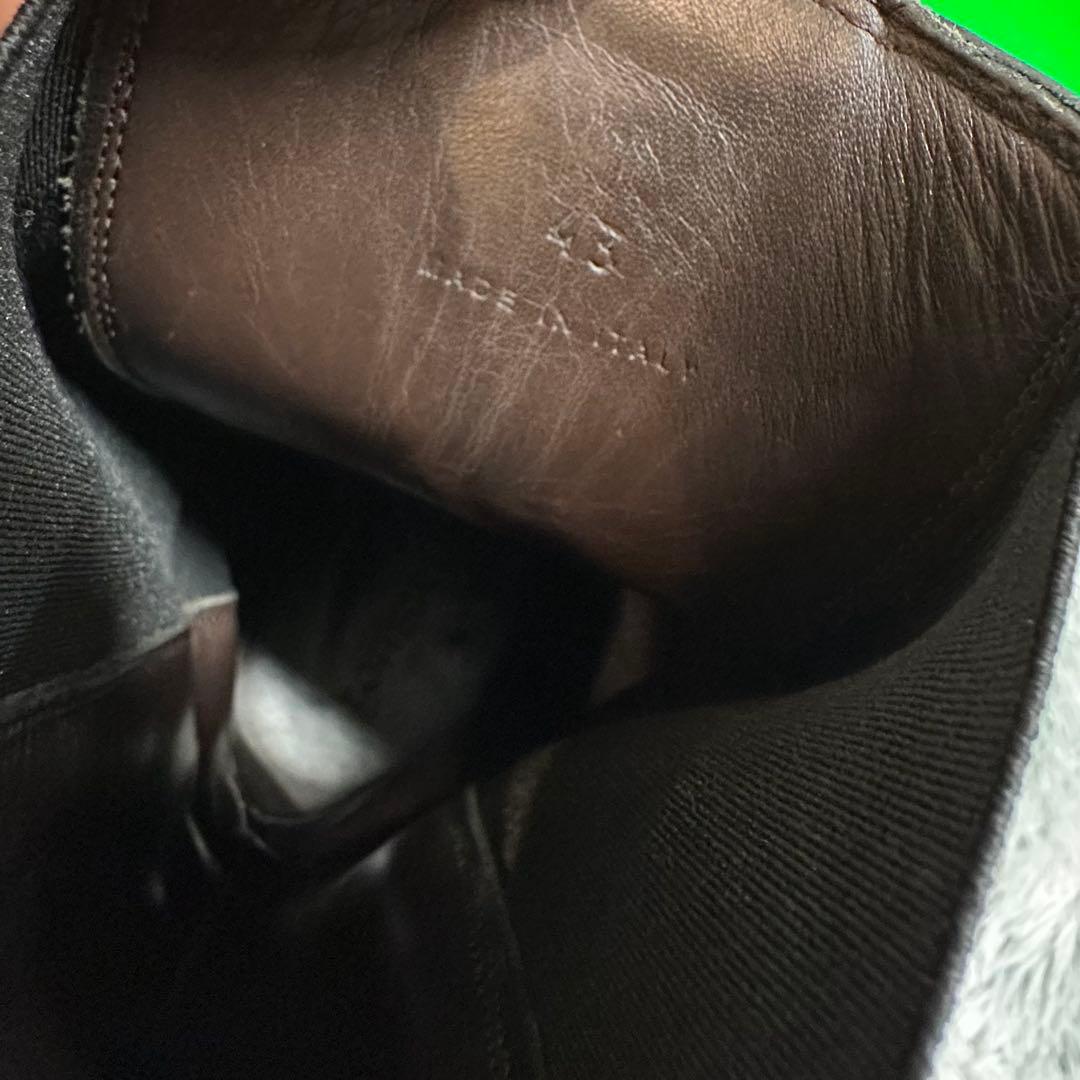 ボッテガ・ヴェネタ タイヤチェルシーブーツ ラバーグリーンメンズ43(28cm)