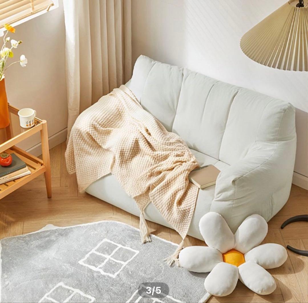 ビーズクッションソファ ソファ2人掛け