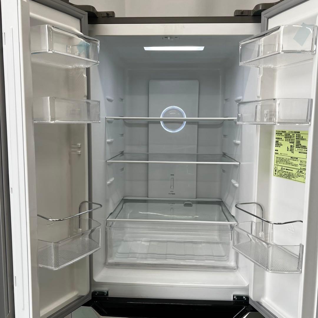 512⭕️冷蔵庫　アイリスオーヤマ　大型　両開き　300ℓ　設置無料　中古　安い
