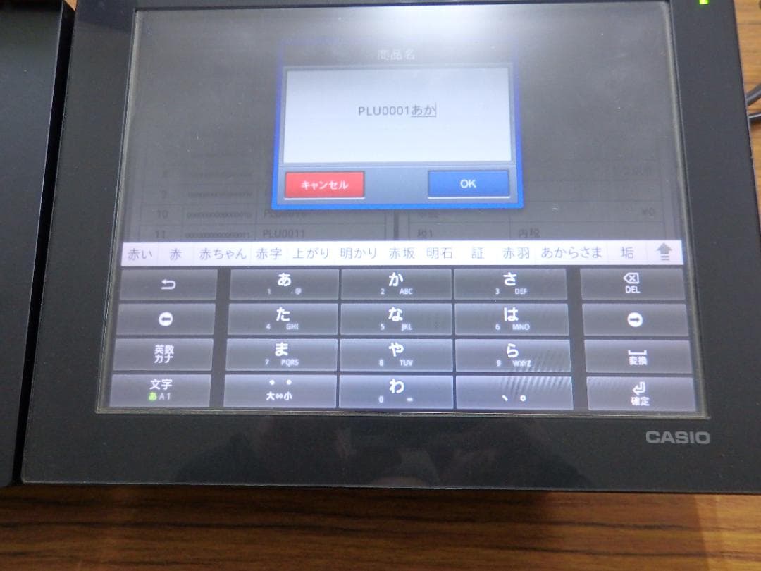 0201 保護フィルム CASIO VX-100 レジスター 最新4.8.6