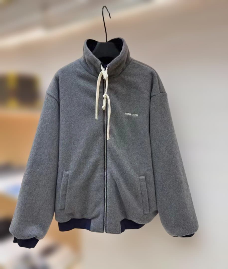 MIU MIU 25SS リバーシブル フリースジャケット