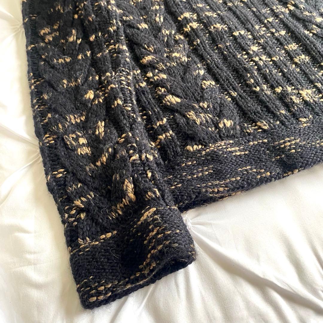 高級感✨ イタリア製 レコパン カウチンセーター ダブルブレスト アルパカ混