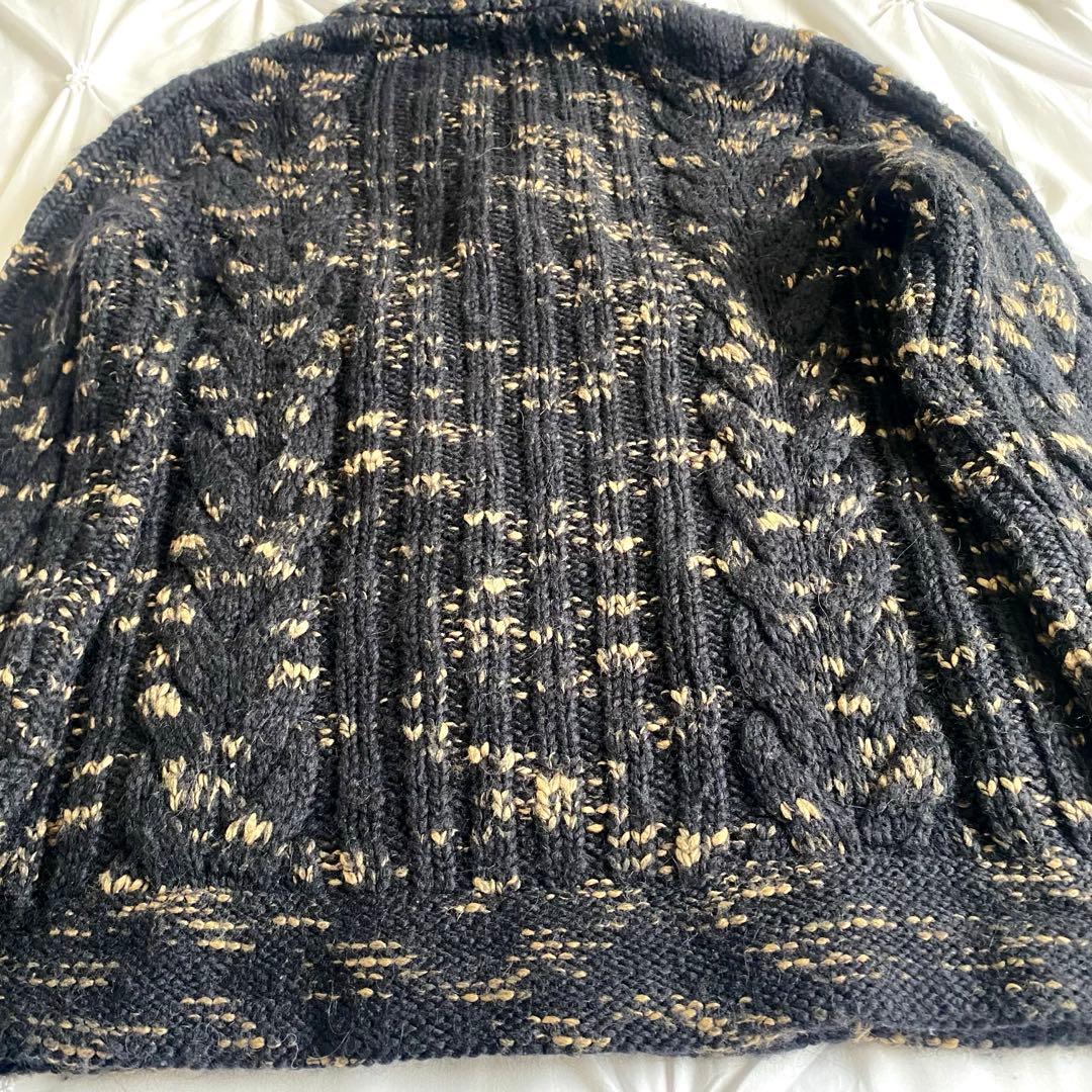 高級感✨ イタリア製 レコパン カウチンセーター ダブルブレスト アルパカ混