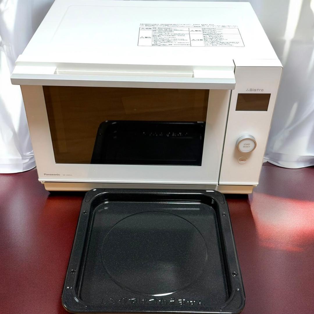 ☆2022年製 極美品 パナソニック NE-UBS5A ホワイト オーブンレンジ