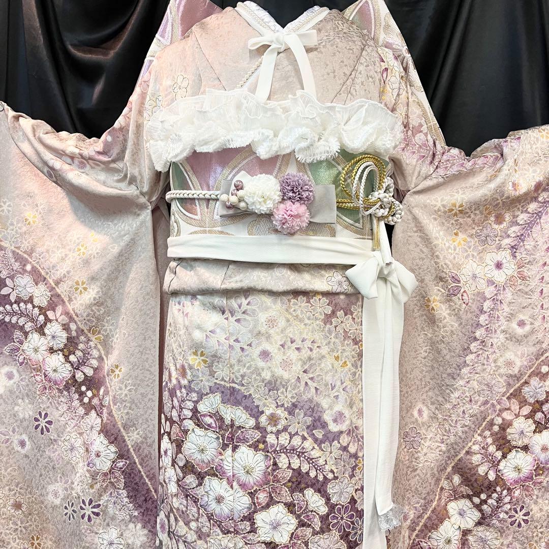 ◾️振袖フルセット■辻が花■花絞り■翠山工房新品オーダー■成人式振り袖