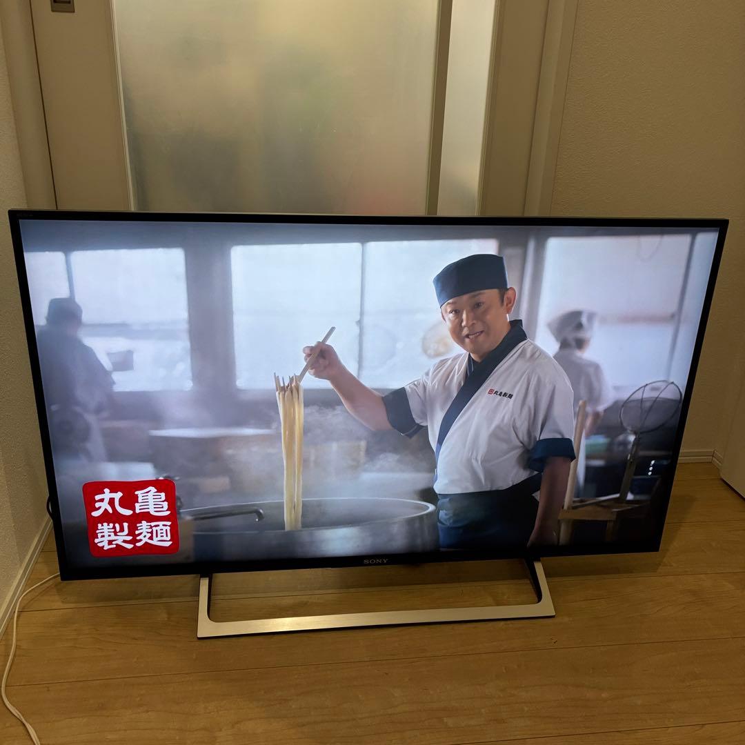 スマートテレビ　4K対応！SONY ソニー　KJ-43X8000E美品!