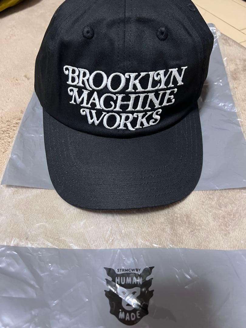 human made トリプルコラボ　ブラックベースボールキャップ　新品未使用