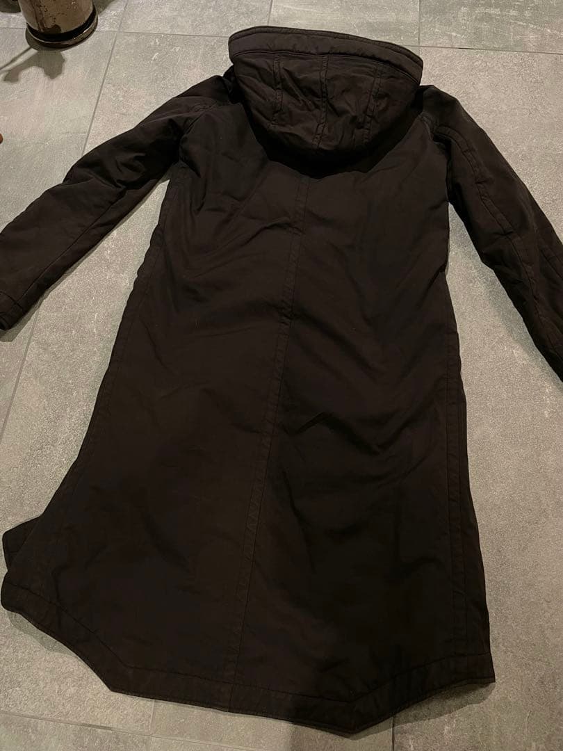 【メーコブ】JULIUS ユリウス レザー切替 ハイネック モッズコート