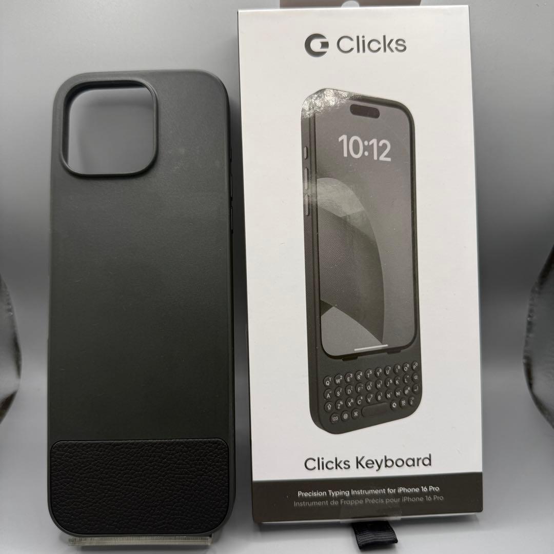 iPhoneアクセサリー Clicks iPhone16pro Black