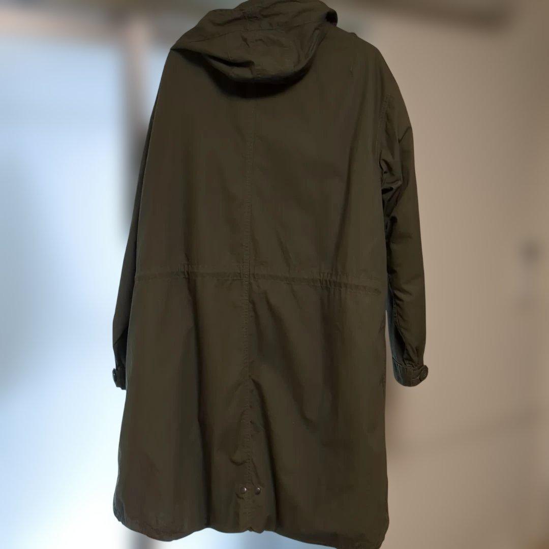 ヒューストン オリーブ フード付き モッズコート 青島モデル 新品！定番！