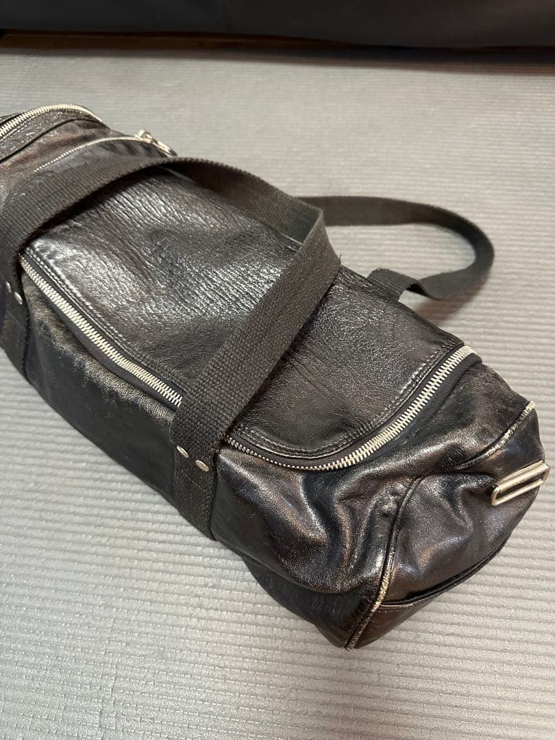 Dior homme ラムレーザー ドラムバック