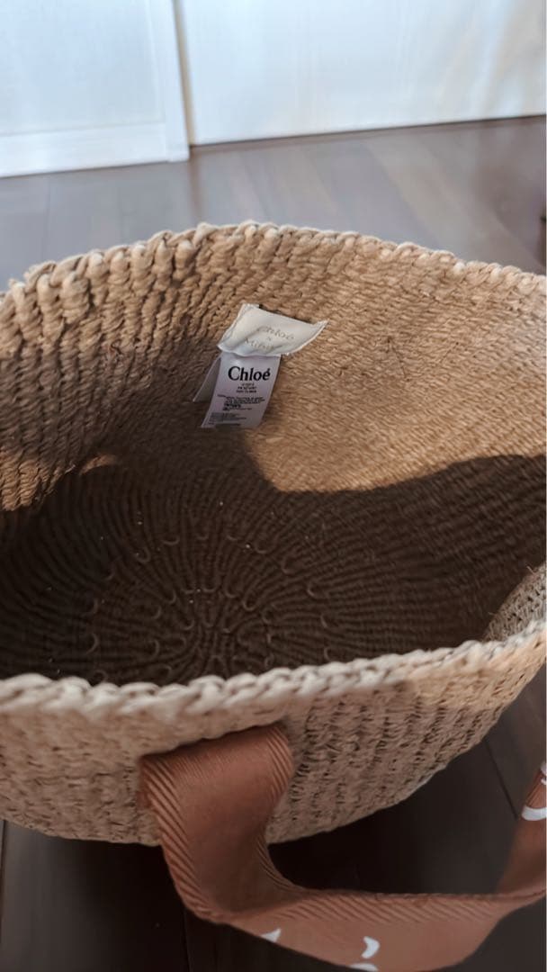 sea_7　最終値下げ！Chloé かごバッグ ベージュ