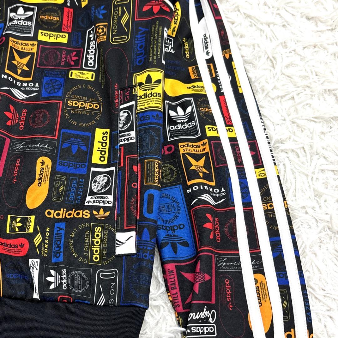 アディダス　限定AZ3991　マルチ柄トラックトップ　ジャージジャケット　XL