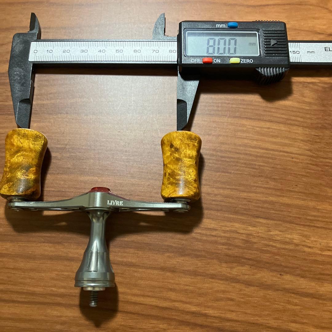 レア　シマノ　S1用　LIVRE カスタムハンドル　左巻き