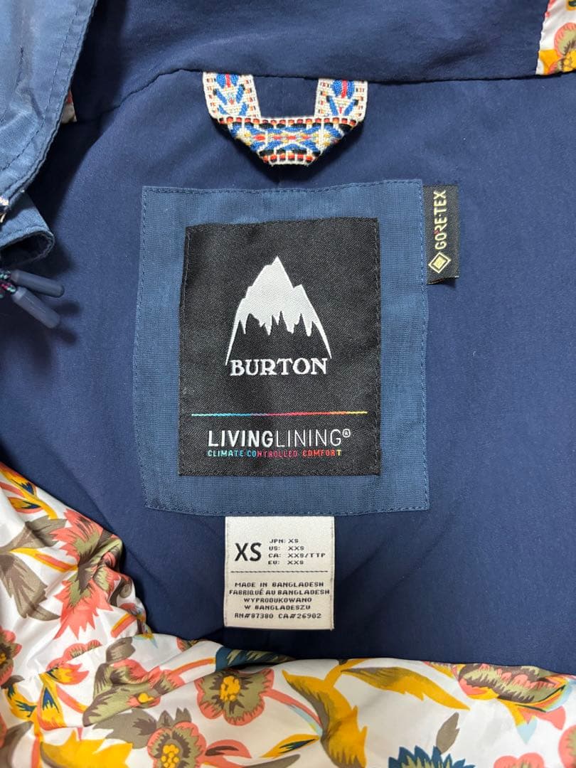 スノーボードウエア　BurtonビブパンツGORE-TEX