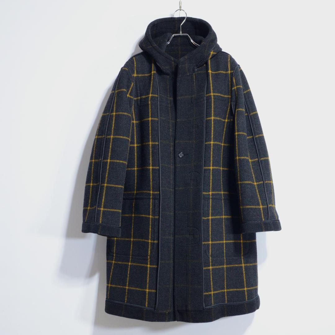 超極上品 グレンフェル ダッフル ムーアブルック グレー×オレンジ サイズ36