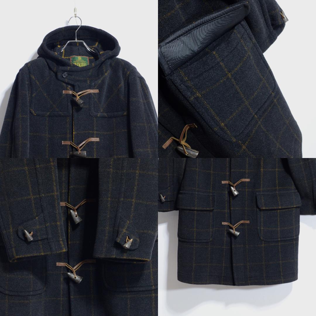 超極上品 グレンフェル ダッフル ムーアブルック グレー×オレンジ サイズ36