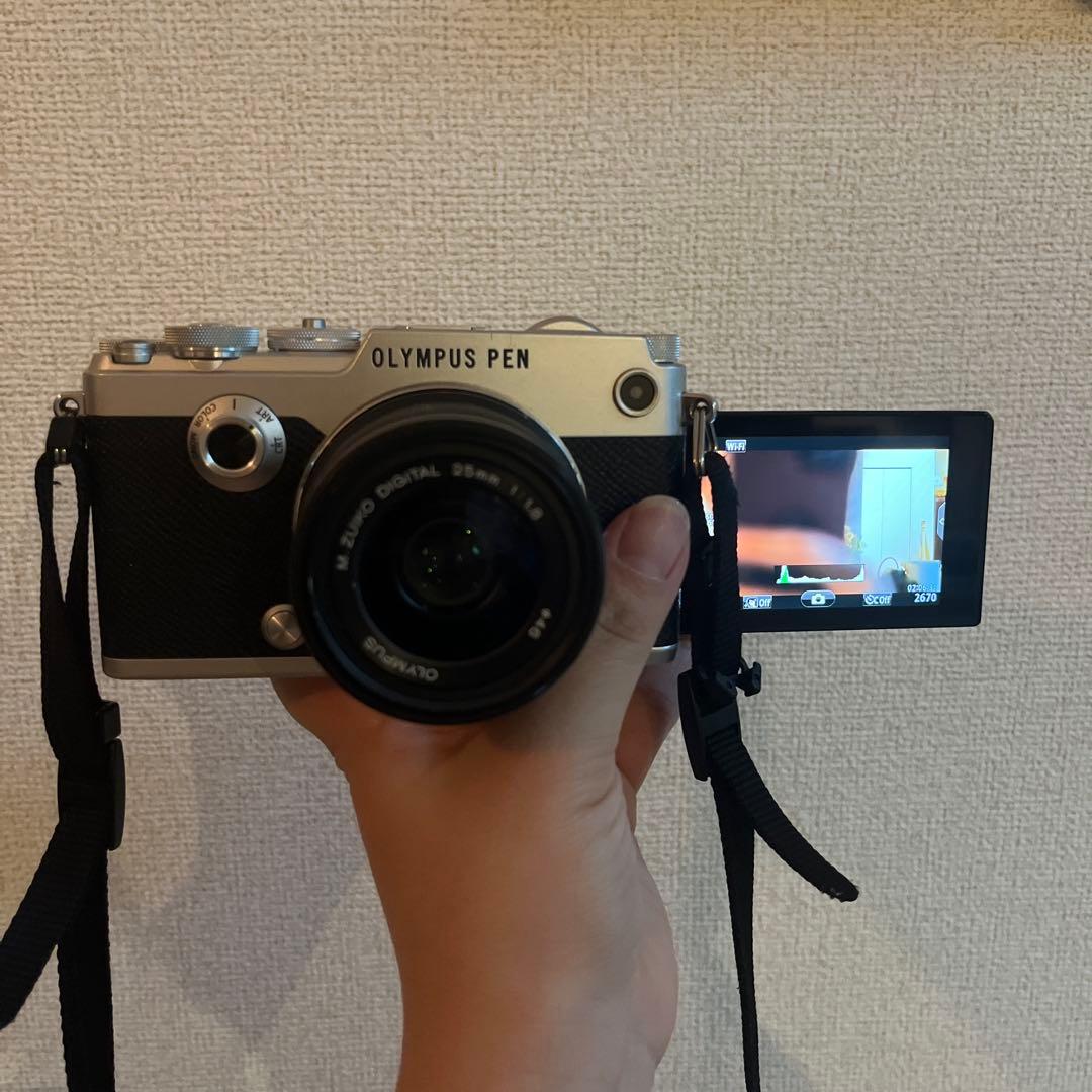 【要コメント】【撮影した写真有】OLYMPUS PEN-F ミラーレス一眼カメラ