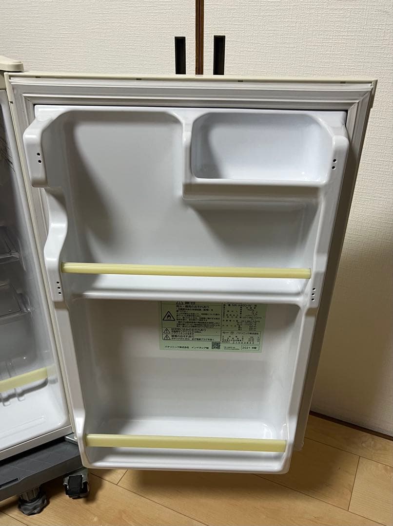 美品中古 1ドア ノンフロン冷蔵庫 NR-A80D-Wパナソニック