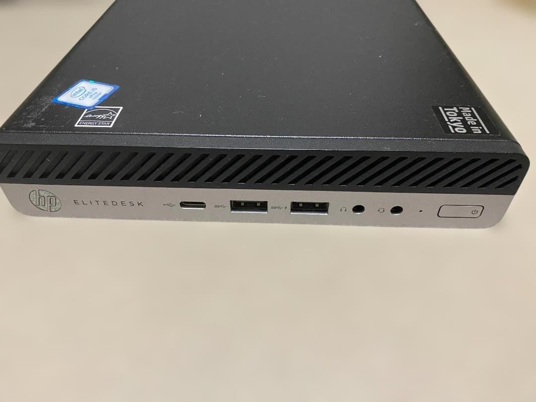 E*r様 HP EliteDesk 800 G3 DM SSD搭載 メモリ8GB