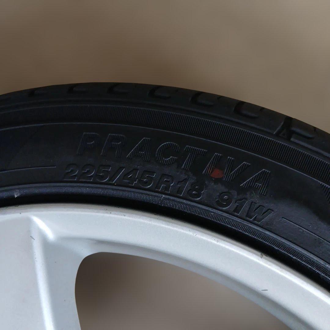 Mazda RX-8 純正18インチ ホイール 4本セット　4個口の1