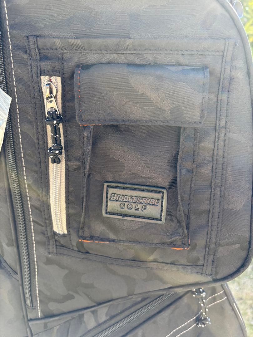 最終価格 ブリヂストン ゴルフバッグ 軽量 カモフラージュ色