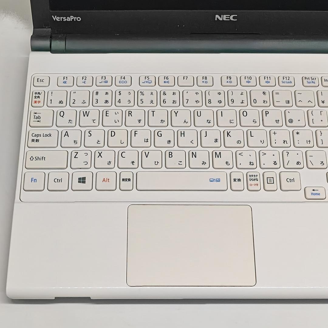 【NEC】高性能i7 SSD512GB 16GB バッテリー良好 白 ノートPC