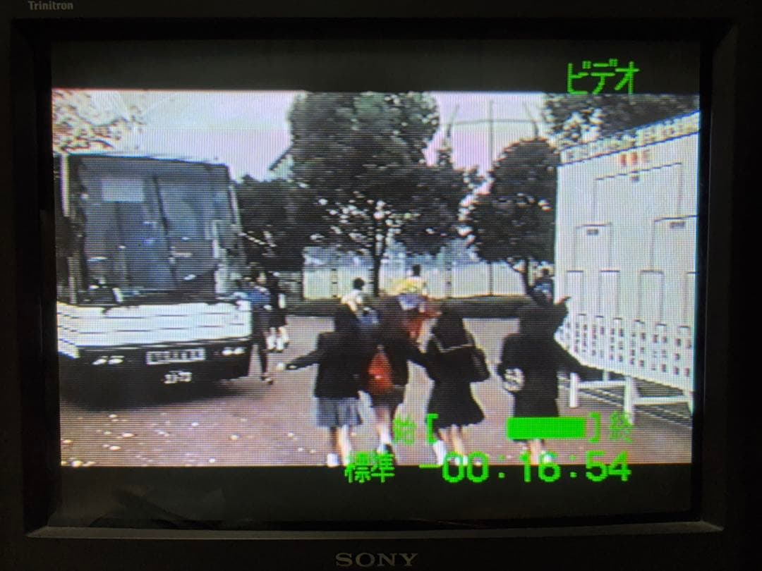 SONYソニー KV-21VH15トリニトロン ブラウン管テレビデオ　リモコン付