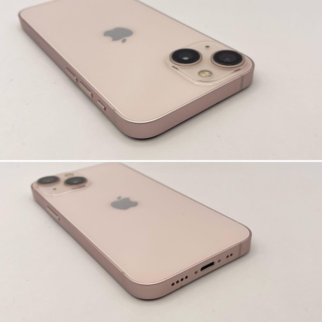 iPhone 13mini 128GB 大容量バッテリー新品100% ピンク
