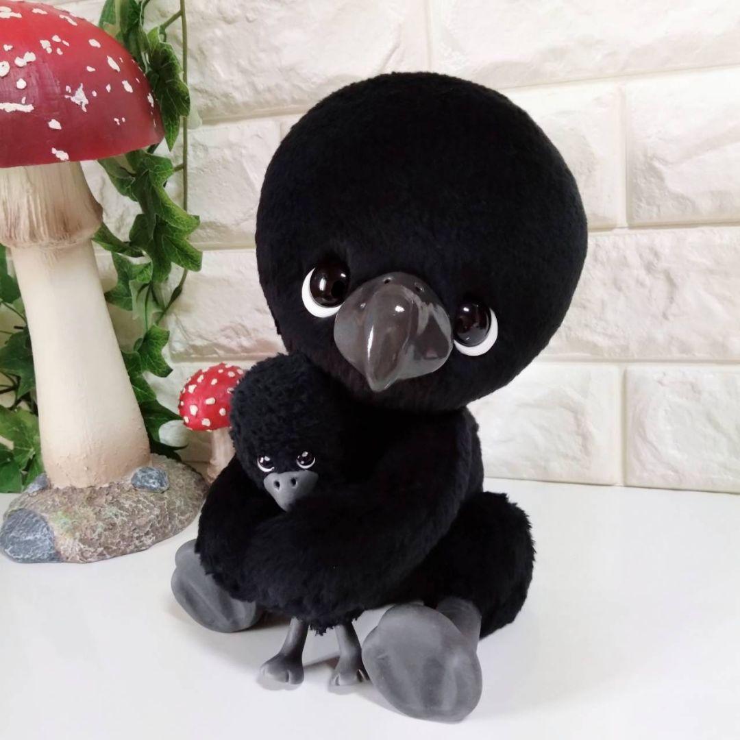 アートドール✽5ジョイント✽カラスのかーくん✽超特大サイズ