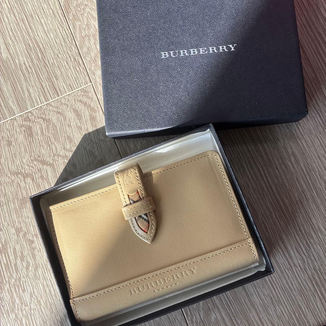 BURBERRY ベージュ スケジュール帳　システム手帳　手帳　バーバリー