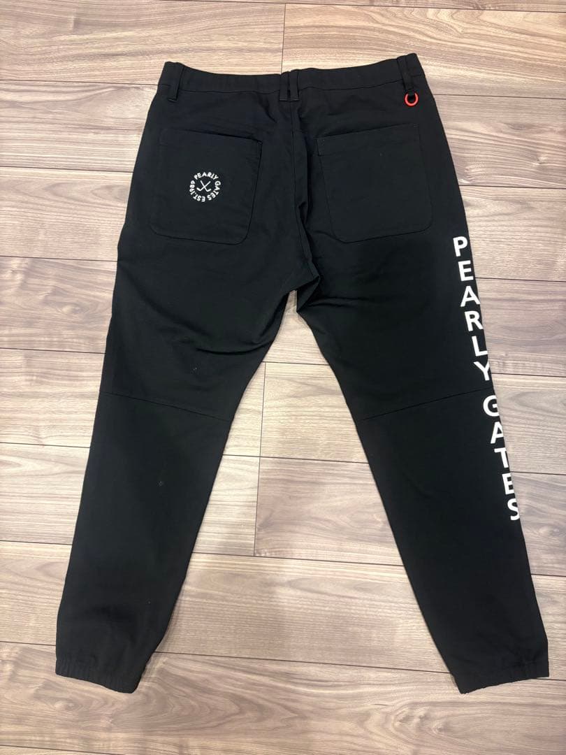 PEARLY GATES メンズパンツ サイズ6 ブラック