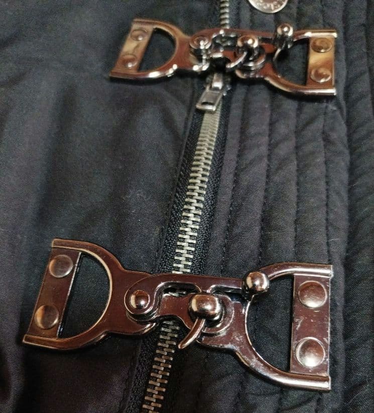 y2k 平成ギャル N3B EGOIST モッズコート ファー グランジ 美品