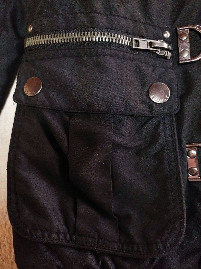 y2k 平成ギャル N3B EGOIST モッズコート ファー グランジ 美品