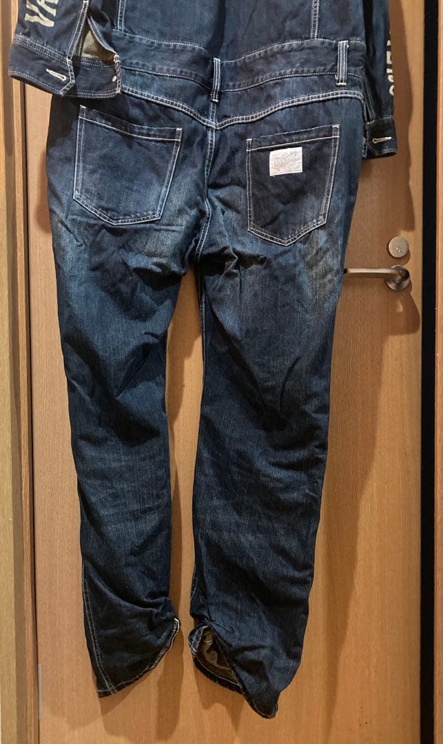 専用 テル様VANSON LEATHERS デニムオールインワン　つなぎ