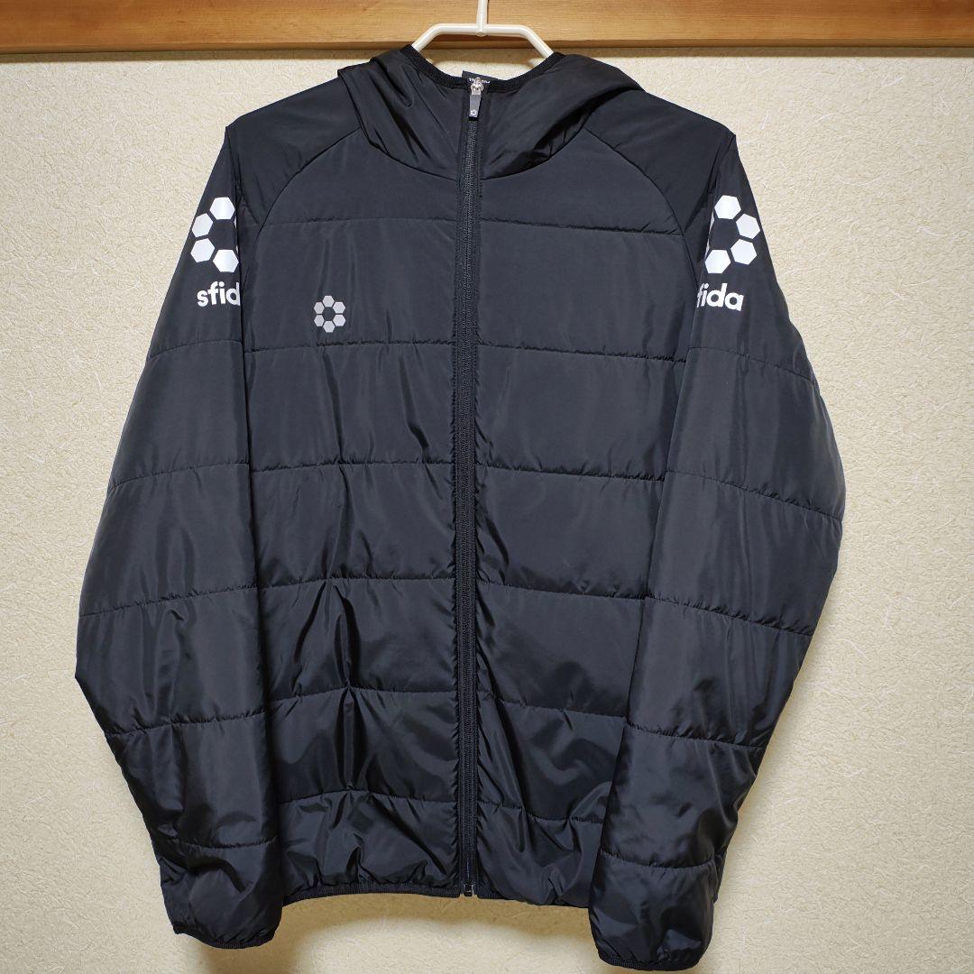 SFIDA スフィーダ 中綿入りウェア上下セット Lサイズ　ブラック