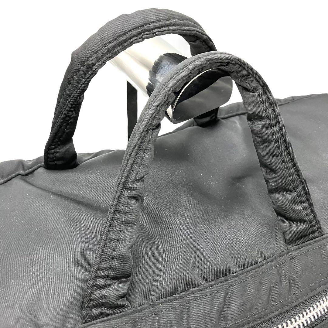 美品 2034 PORTER TANKER ビジネスバッグ 2way フラップ