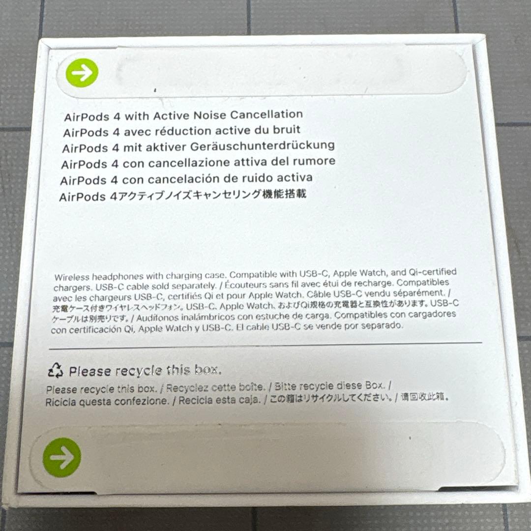 【新品・未開封】　airpods4