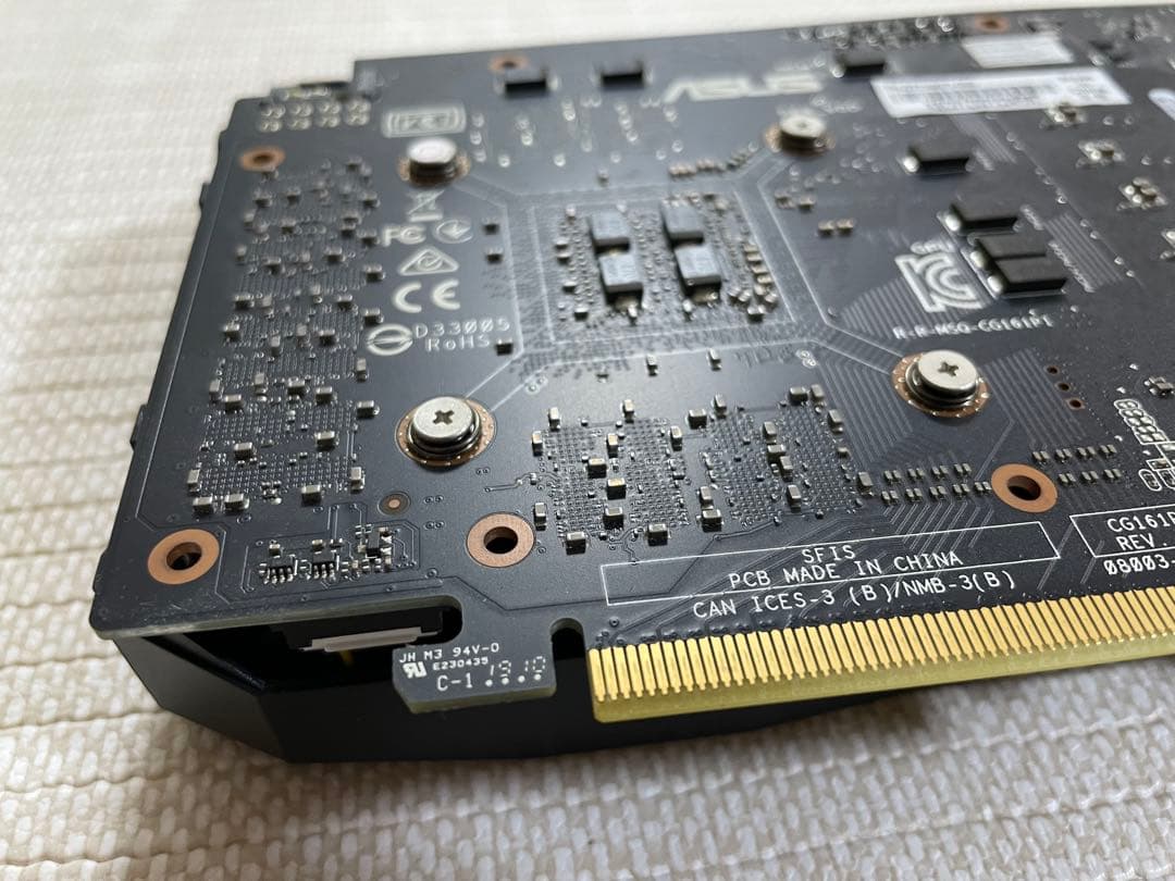 グラフィックボード・グラボ・ビデオカード ASUS GeForce GTX 1660 Ti OC 6GB