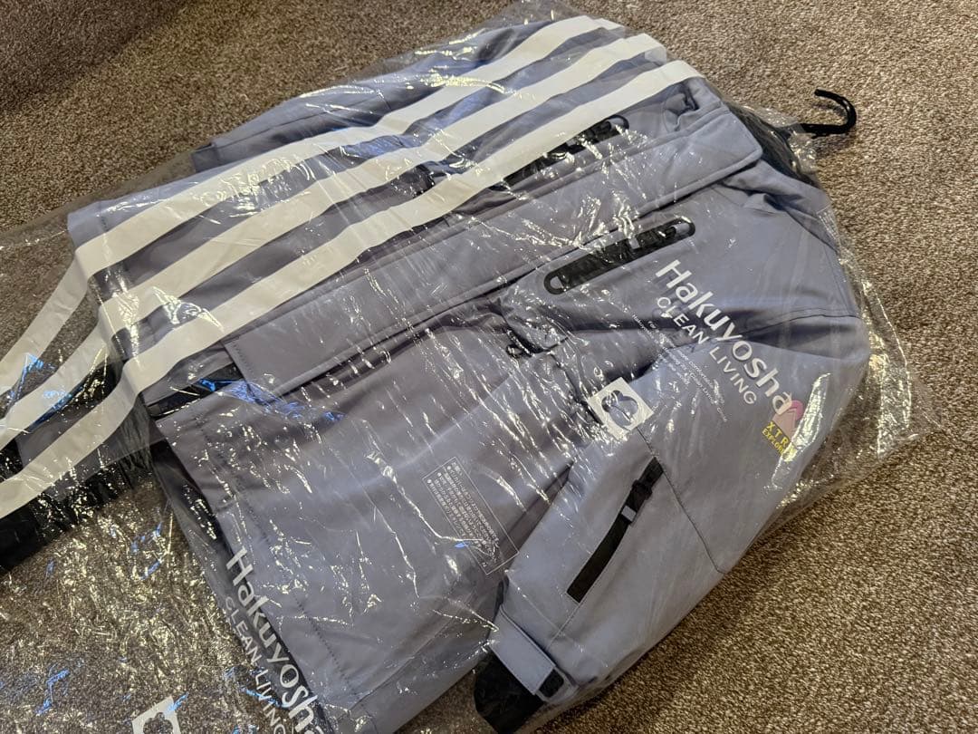 ZARA子ども用スキーウェアセット ブルーグレー　120センチ　クリーニング済