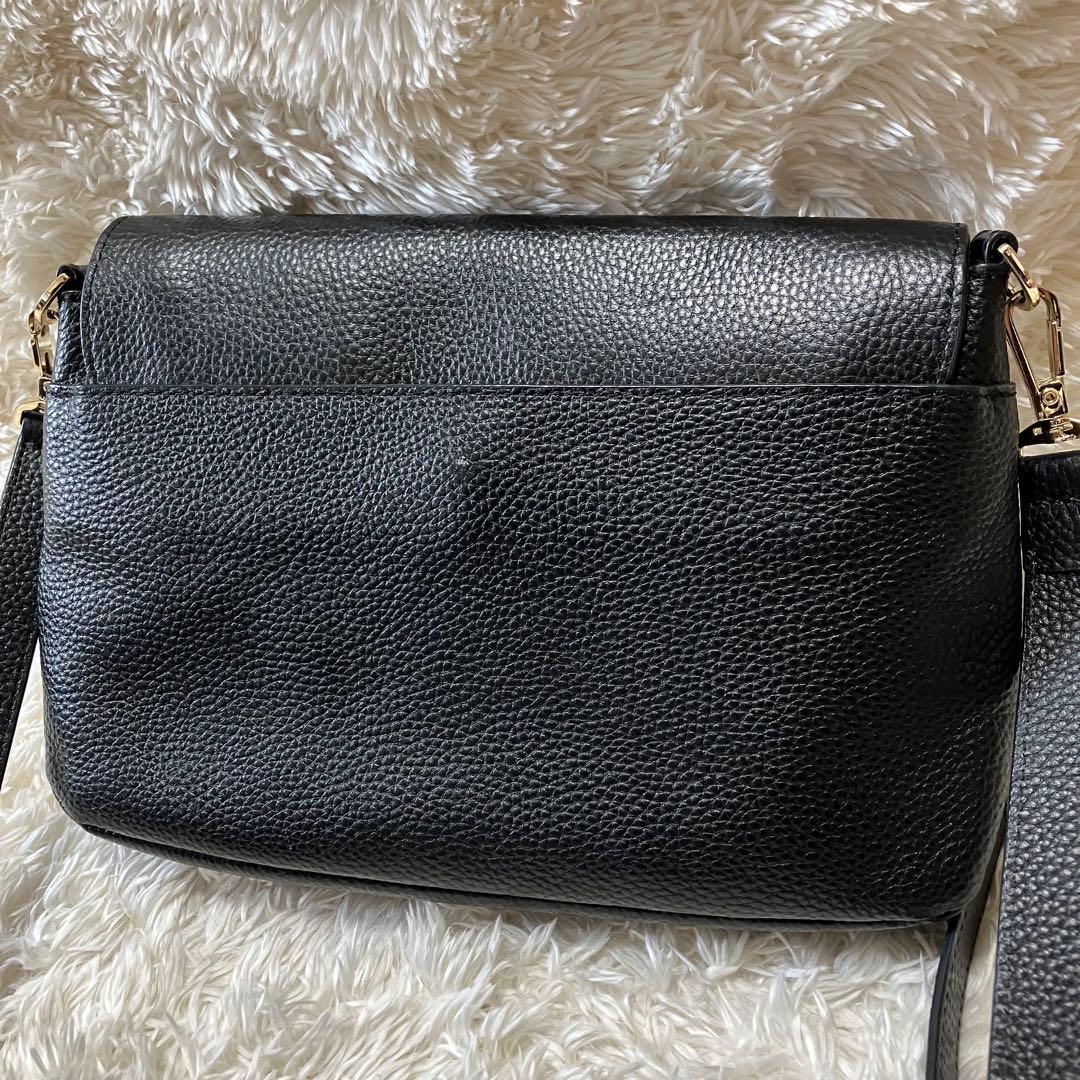 【さっちゃん 様】アニエスベー ショルダーバッグ クロスボディ 牛革 シボ加工